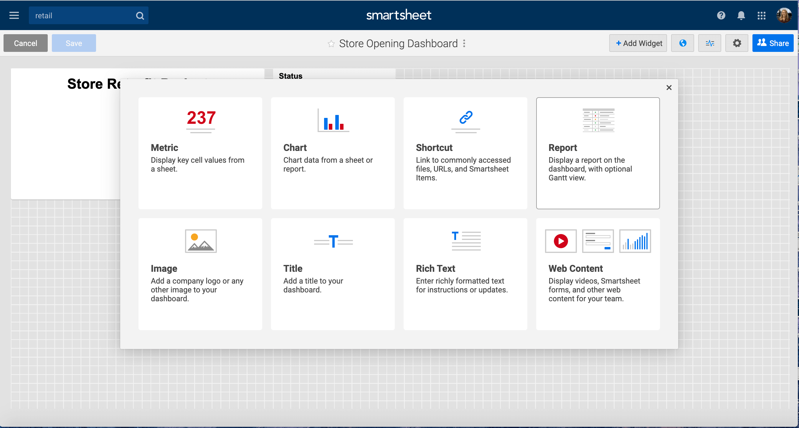 How To Set Up A Project Management Dashboard In Smartsheet | Smartsheet ...